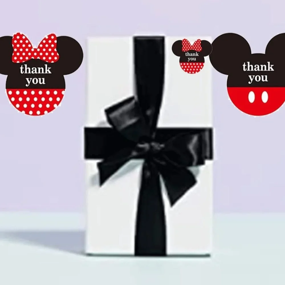 40 MICKEY & MINNIE THANK YOU Stickers 2